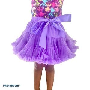 Tortoise&Rabbit Purple Girls Ruffled Tutu …